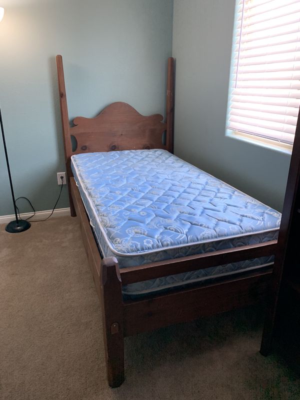 Twin bed frame and mattress for Sale in North Las Vegas, NV OfferUp