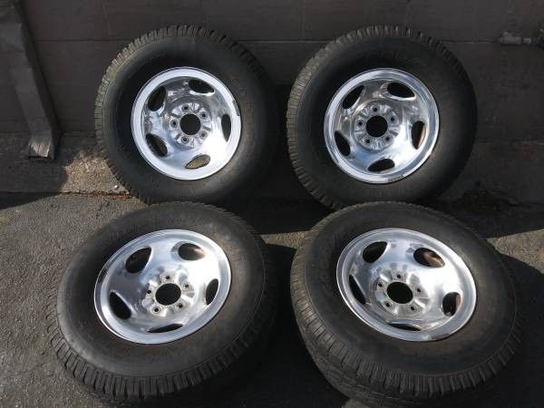 5 on 135mm 16 inch stock aluminum rims. Ford f150 navigator Expedition ...