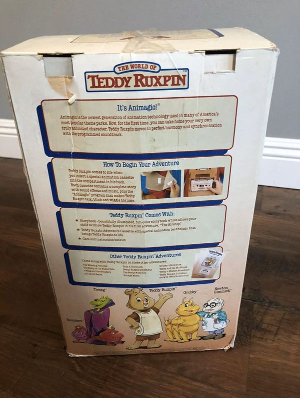 vintage teddy ruxpin for sale