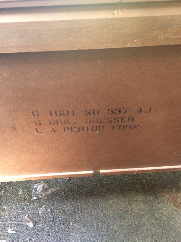 La Period Furniture Company Starlight Dresser For In Vancouver 175sold