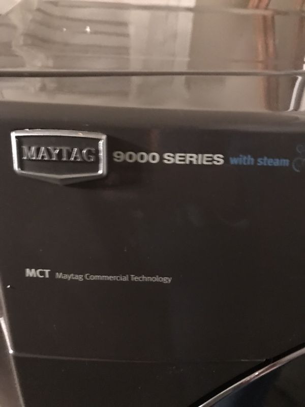 Maytag 9000 Series Washer With Steam Manual