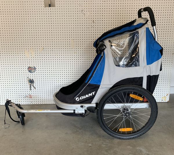 Giant peapod kids solo bike trailer for sale in laguna beach ca offerup