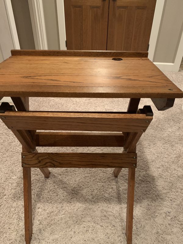 Antique school house desk with Inkwell!!! for Sale in Maple Valley, WA