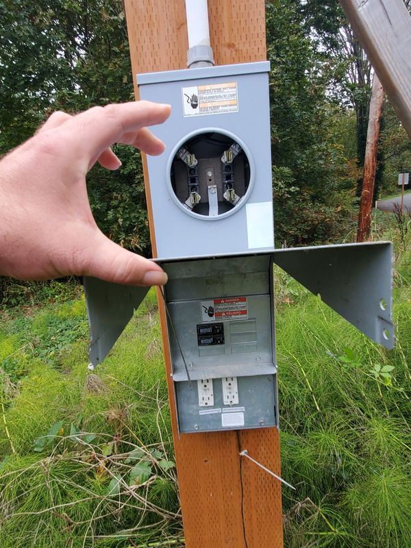 Temporary power pole for construction for sale in seattle wa offerup