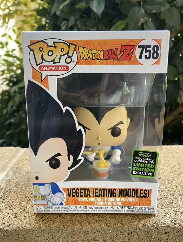 pop vegeta eating noodles