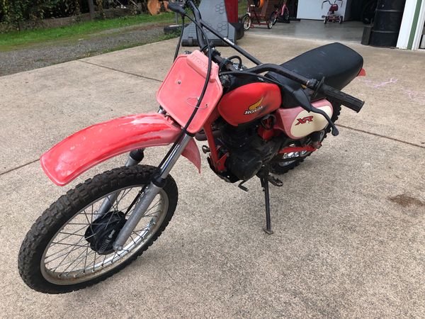 1982 honda xr100 for sale