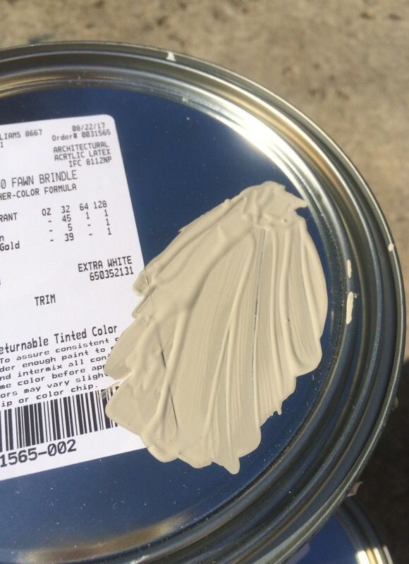 Exterior paint 3 gallons. Exterior beige paint brand new Exterior paint 3 gallons. Exterior beige paint brand new