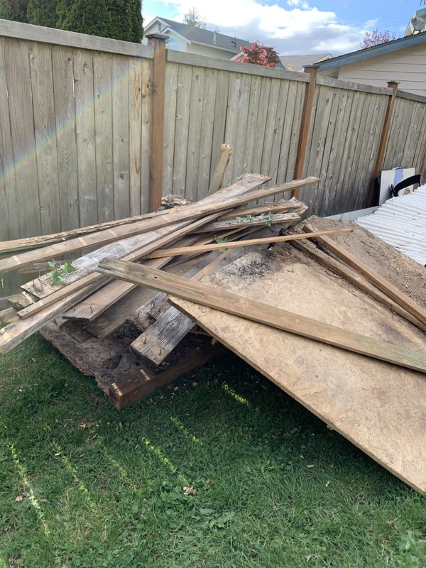 Free scrap wood for Sale in Milton, WA OfferUp