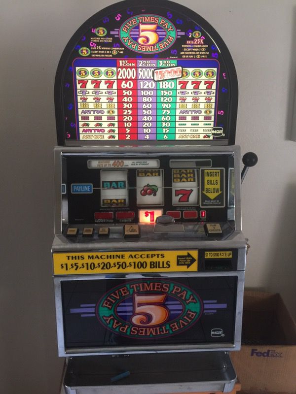 win on 5.00 top dollar slot machine