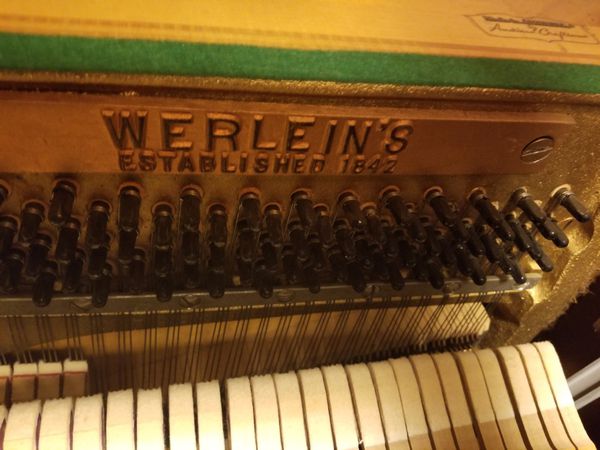 werlein piano serial number