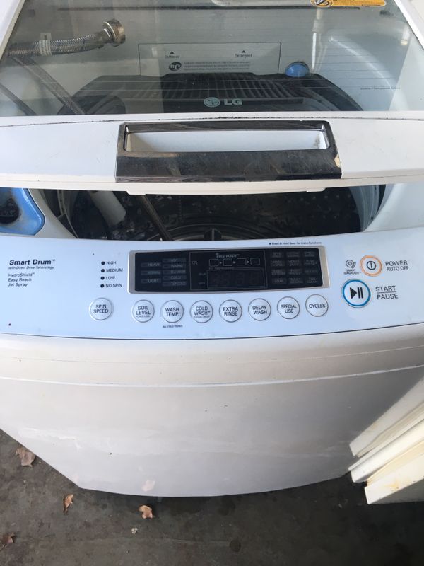 Lg Smart Drum Top Load Washer Manual