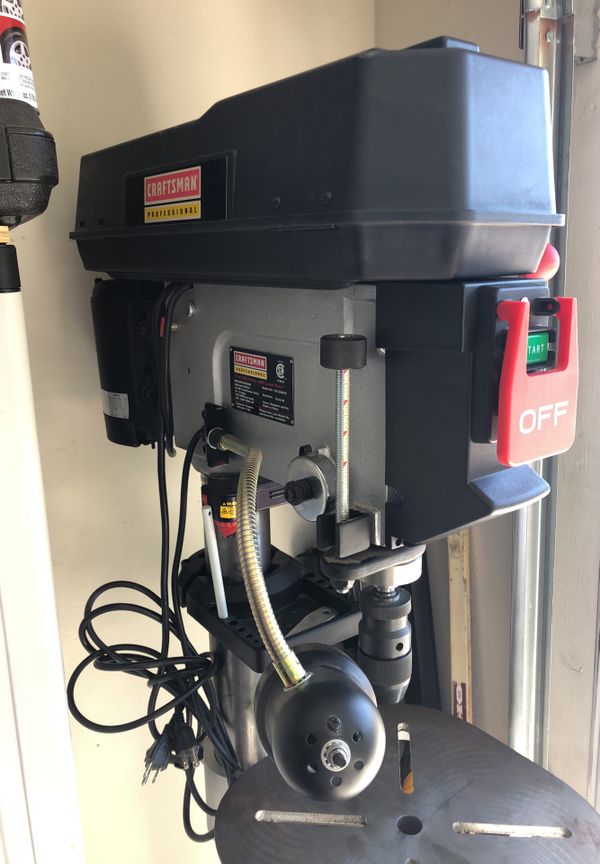 Craftsman professional 17in drill press with LaserTrac tm model No