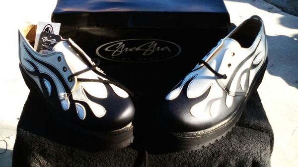 Mens Sha Sha Tribal Flame Creeper Boots for Sale in Pomona