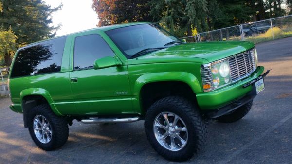 Custom 2 Door Tahoe Lifted 4x4 For Sale In Milwaukie Or Offerup