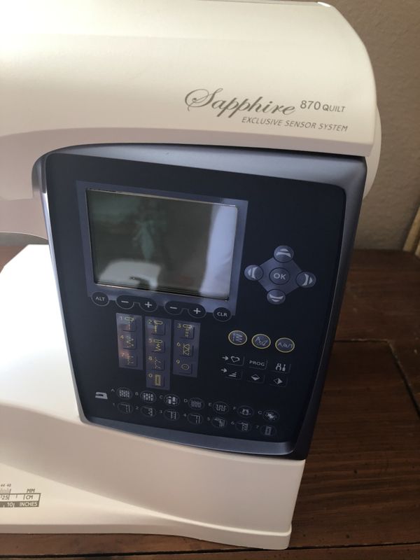Husqvarna Viking Sapphire 870 Quilt Sewing Machine for Sale in Spring