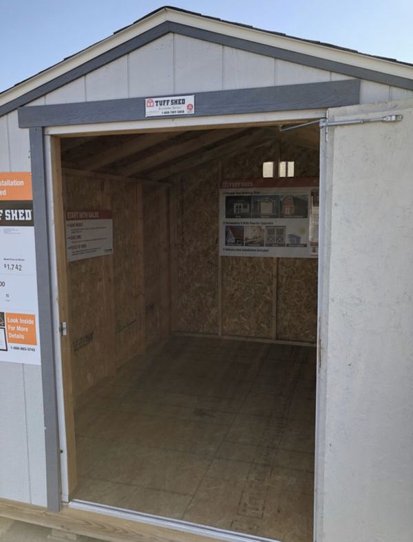 Tuff Shed 8x10 KR600 Display for SALE! Located at Skillman 