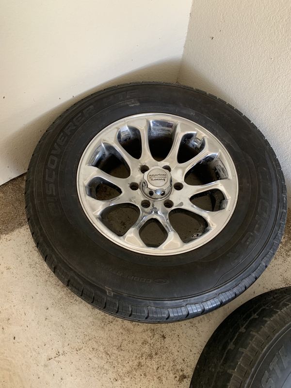 17” rims and tires (265/60/17 for Sale in Killeen, TX OfferUp