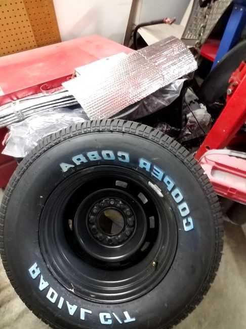 67-72 c10 rally wheels 6 lug. 15x10 with tires for Sale in Houston, TX