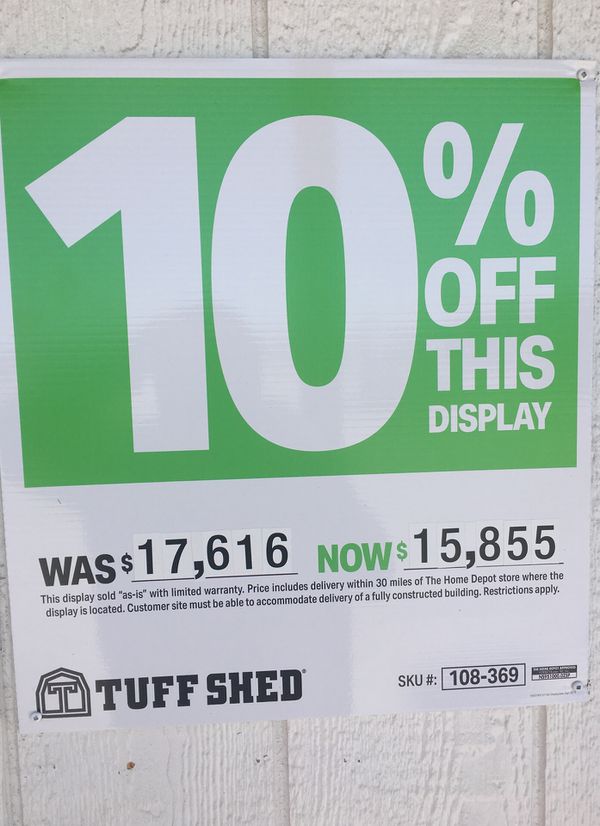 Tuff Shed TR 1600. 16x20 for Sale in San Antonio, TX - OfferUp
