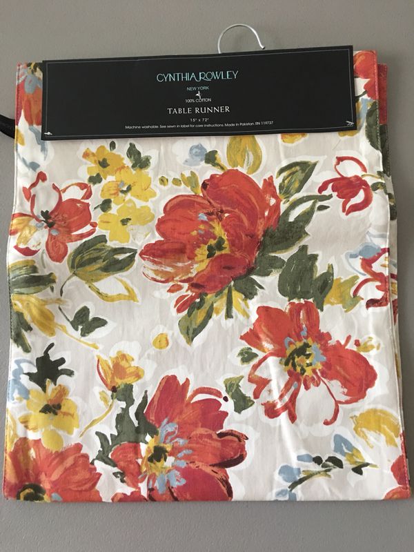 Cynthia Rowley New York Table Runner. Brand new. 100% cotton for Sale ...