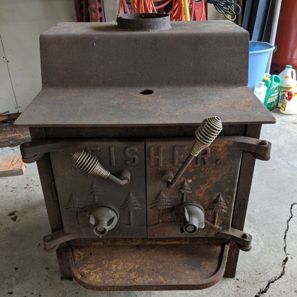 Vintage Fisher wood stove. for Sale in WA OfferUp