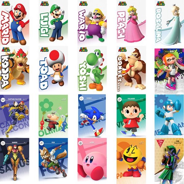 mario kart amiibo cards