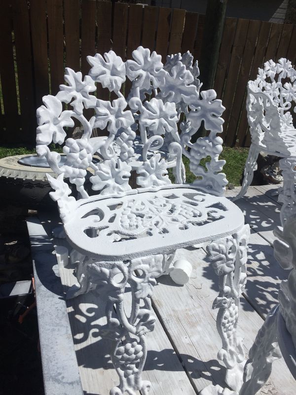 Atlanta Stove Works Iron Garden Furniture for Sale in Durham, NC OfferUp