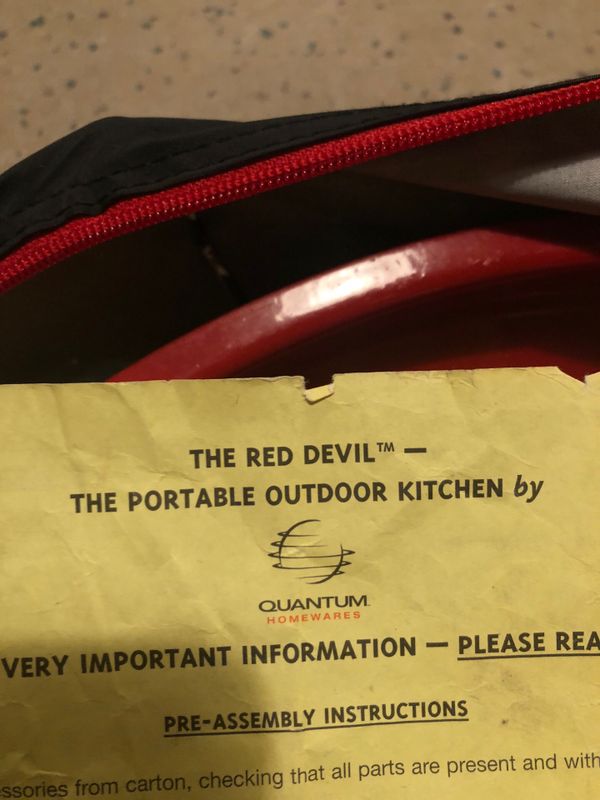 Red Devil Portable Outdoor Kitchen/Grill for Sale in Seattle, WA OfferUp