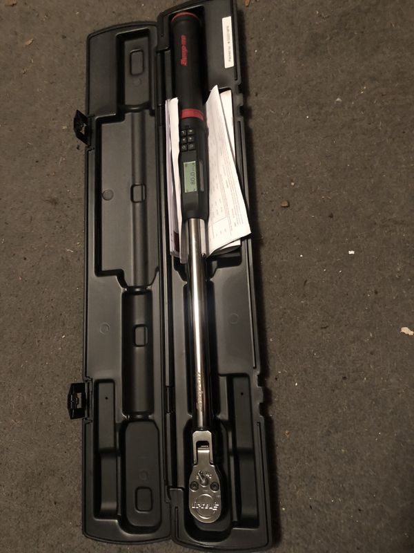 Snap On 1/2 Inch Digital Torque Wrench for Sale in Danbury, CT OfferUp