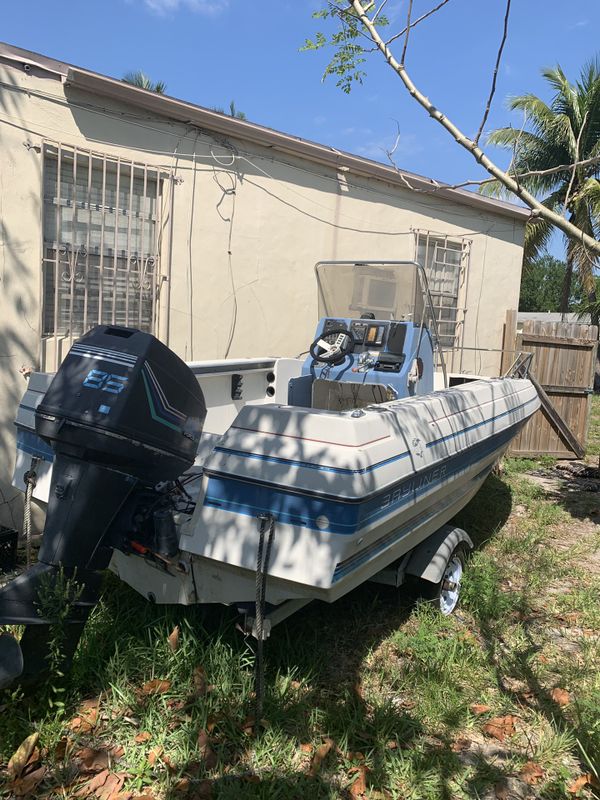 15 foot Bayliner boat w/ trailer for Sale in Miami, FL - OfferUp