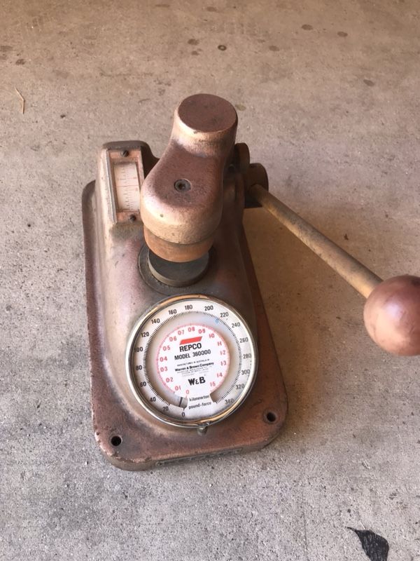 Valve Spring Tension Tester Vintage REPCO for Sale in Duarte, CA OfferUp