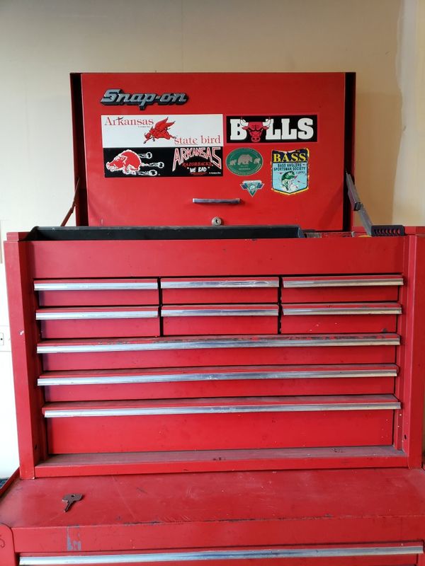 SnapOn tool boxes, filled, also air and electric power tools for Sale