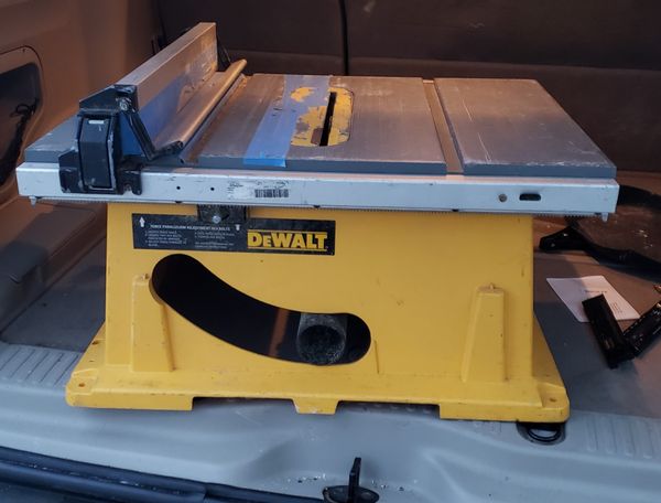 dewalt dw744 table saw