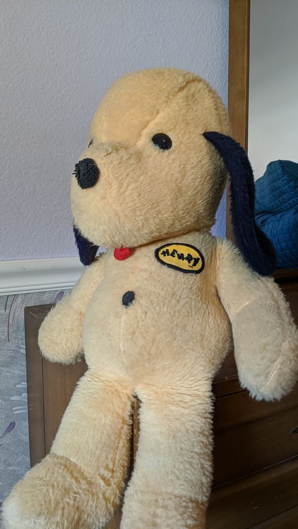 vintage henry stuffed dog