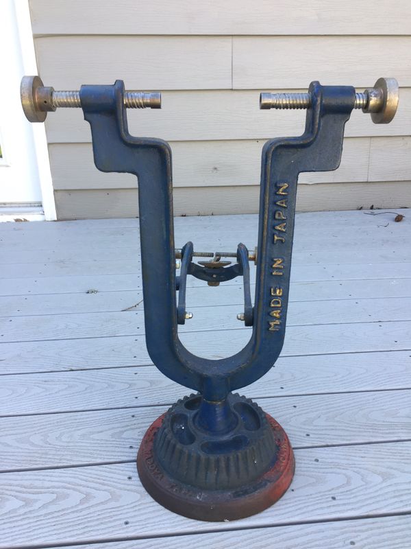 Vintage Nagoya Motorcycle / Bicycle Wheel Truing Stand for Sale in