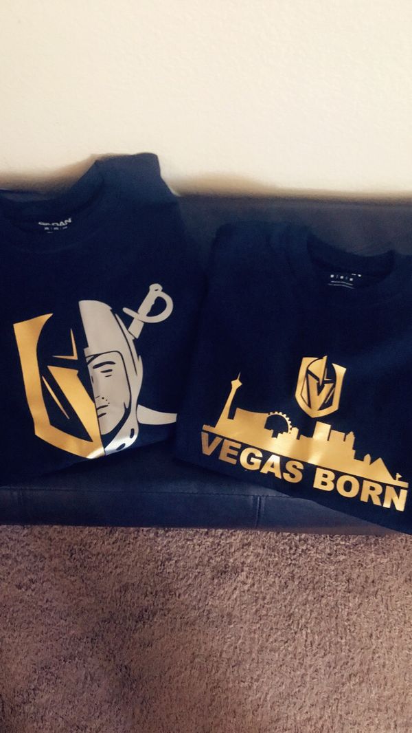 golden knights raiders shirt