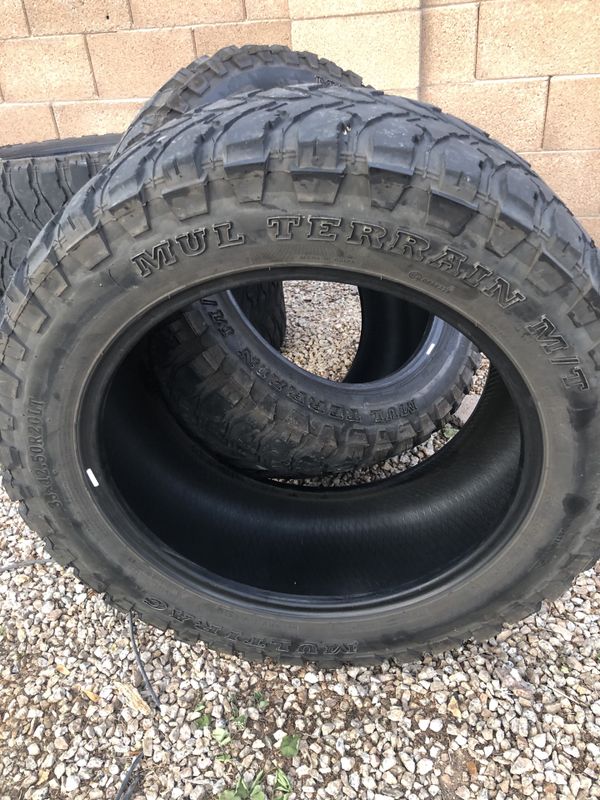 33x12.5x20 Used tires (4) for Sale in Phoenix, AZ OfferUp