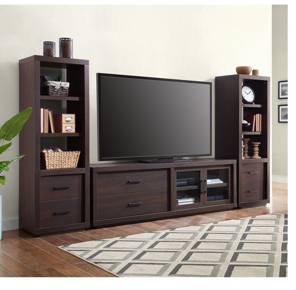 Damaged Better Homes And Gardens Steele Tv Stand For Tv S Up To