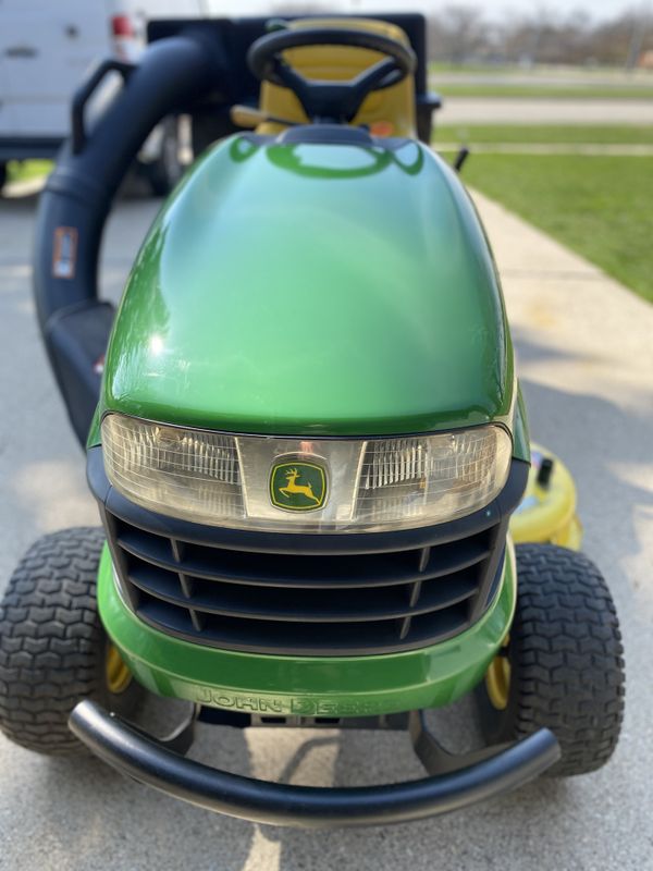 john deere riding lawn mower 42 inch deck