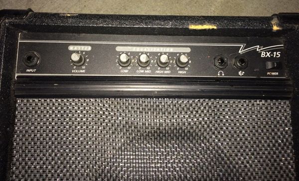 Crate BX-15 Vintage Bass Guitar Amplifier 30 Watts Made In USA For Sale ...