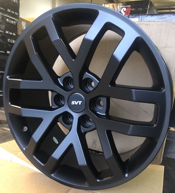 20'' Voxx Replica Ford Raptor SVT Satin Black Wheels 20X9 (4) Rims ...