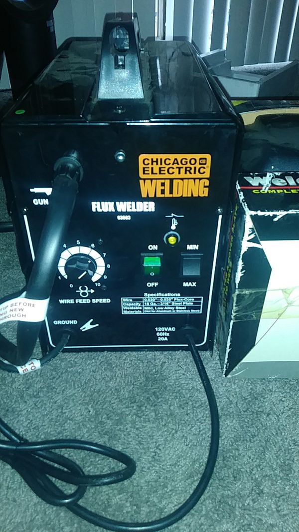chicago electric flux welder 63583
