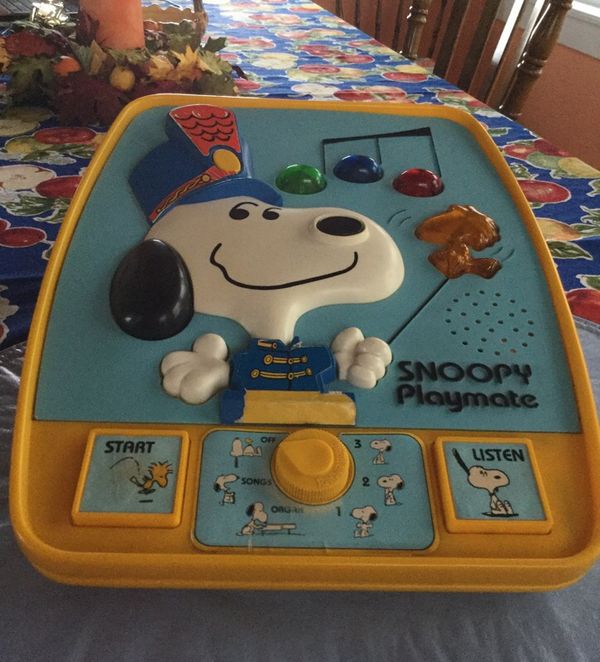 snoopy play doh