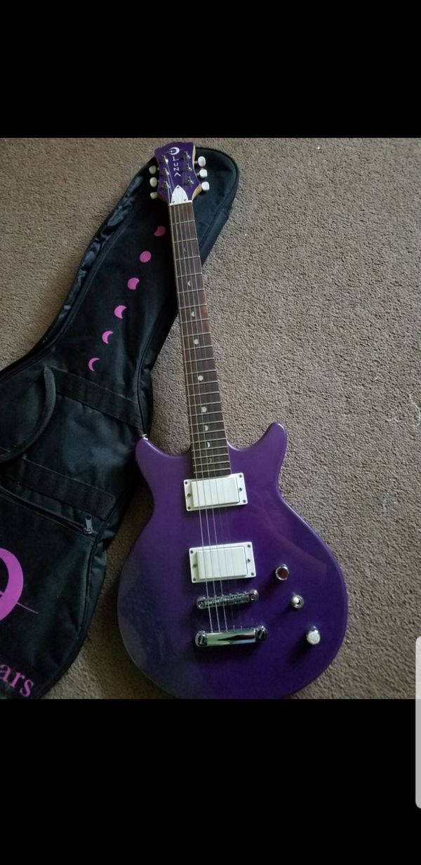 Electric Guitar Purple Luna for Sale in Stockton, CA OfferUp