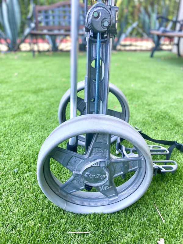 Bag Boy Golf Cart Industry Best Bag Boy, Vintage Automatic Aluminum