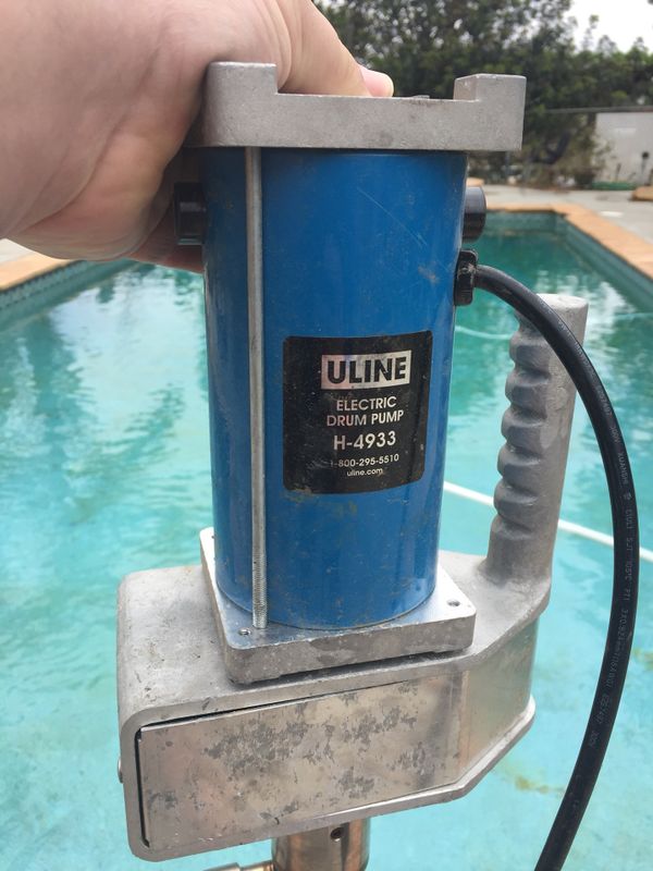 ULINE H4933 Electric Drum Pump for Sale in Norco, CA OfferUp