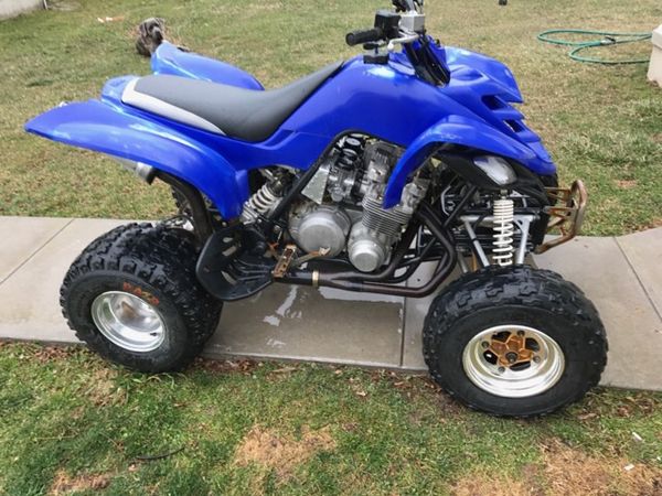 Yamaha Raptor with a Kawasaki 750 motorcycle conversion for Sale in ...