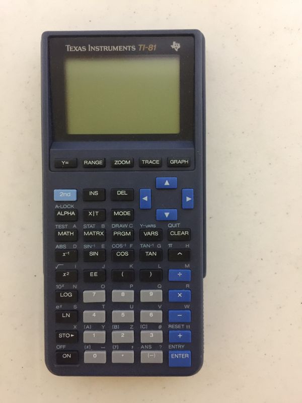 Texas Instruments Advanced Scientific T181 graphics calculator with