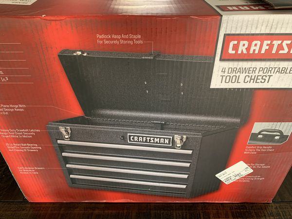 Craftsman 4 Drawer Portable Tool Chest For Sale In Whittier Ca