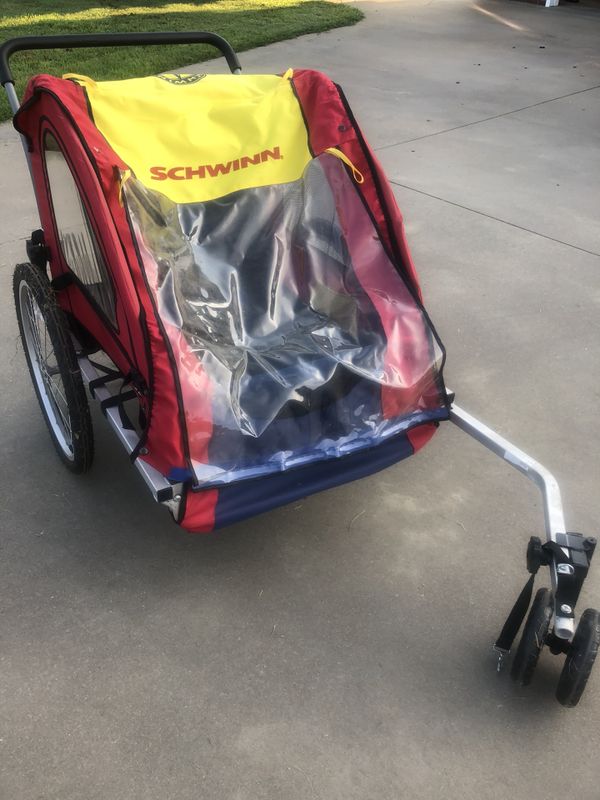 2 seater bike trailer